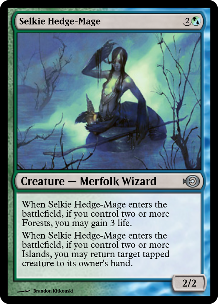 Selkie Hedge-Mage Card Image