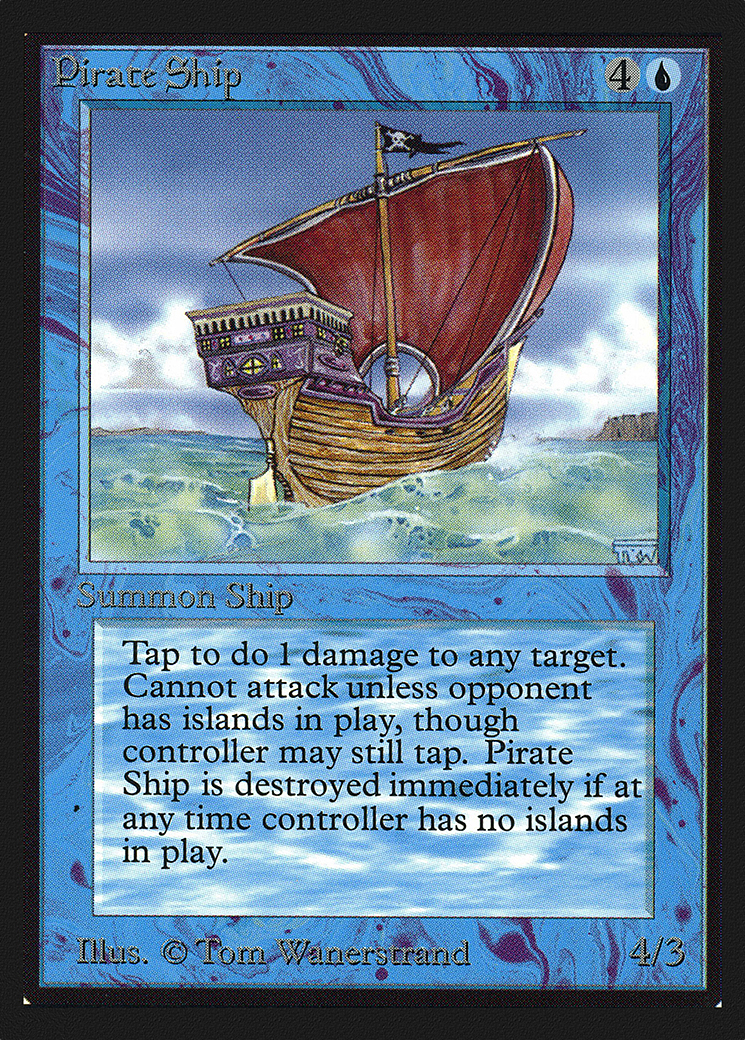 Pirate Ship Card Image