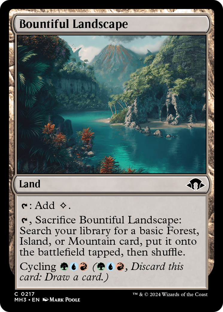 Bountiful Landscape Card Image