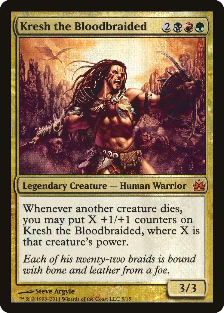 Kresh the Bloodbraided Card Image