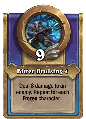 Bitter Bruising 4 Card Image