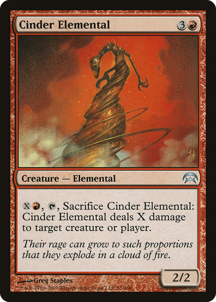 Cinder Elemental Card Image