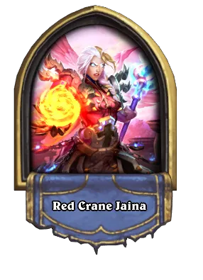 Red Crane Jaina Card Image