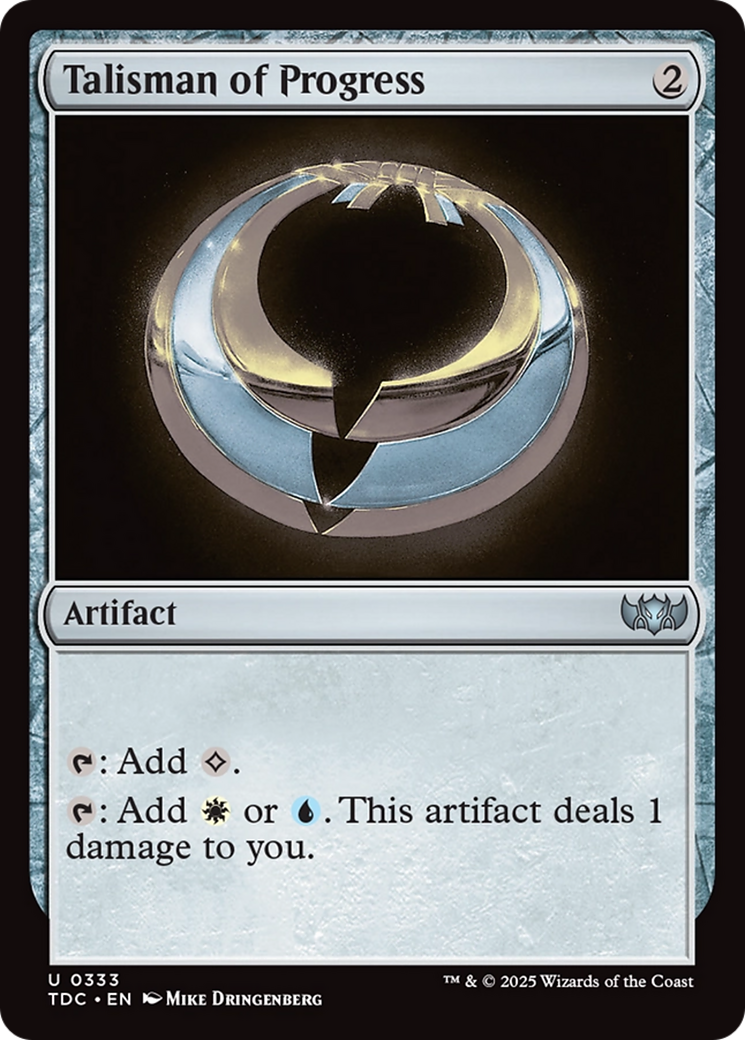 Talisman of Progress Card Image
