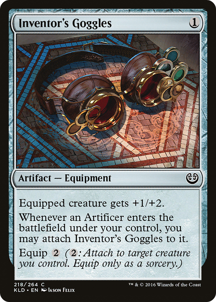 Inventor's Goggles Card Image