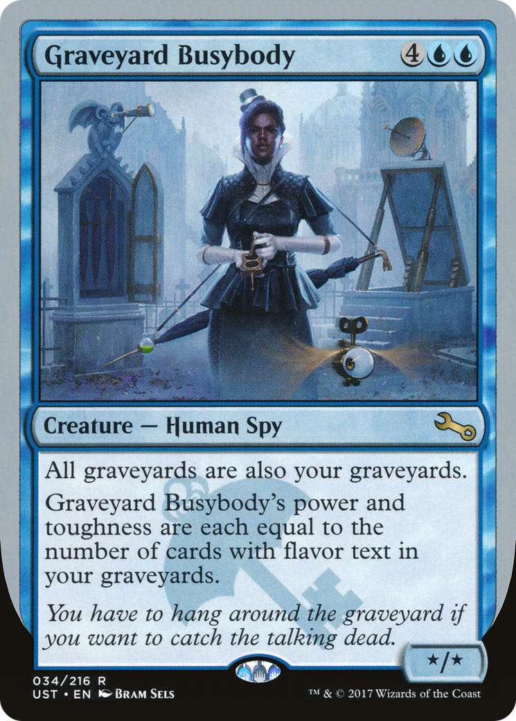 Graveyard Busybody Card Image