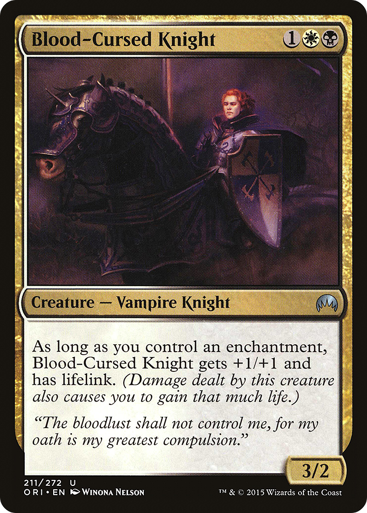 Blood-Cursed Knight Card Image