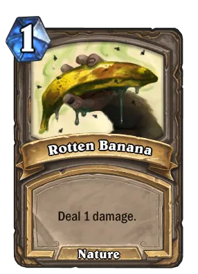 Rotten Banana Card Image