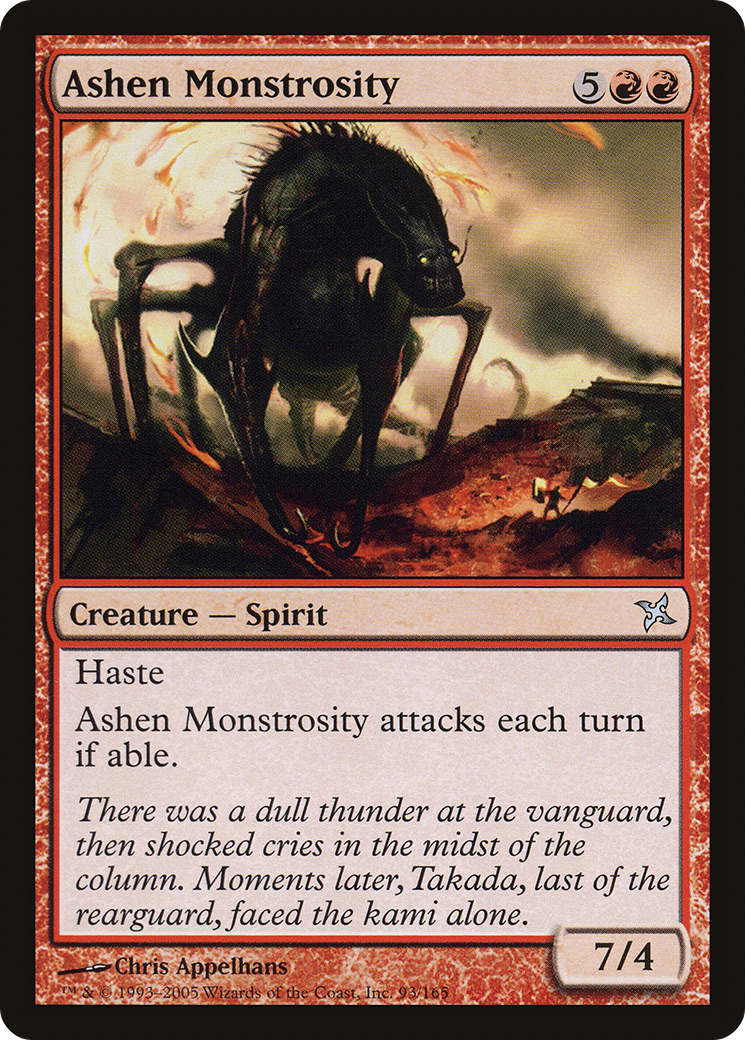 Ashen Monstrosity Card Image