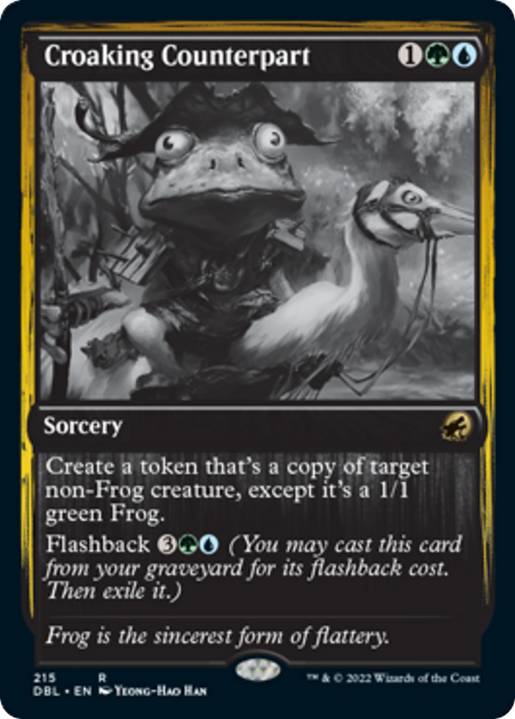 Croaking Counterpart Card Image