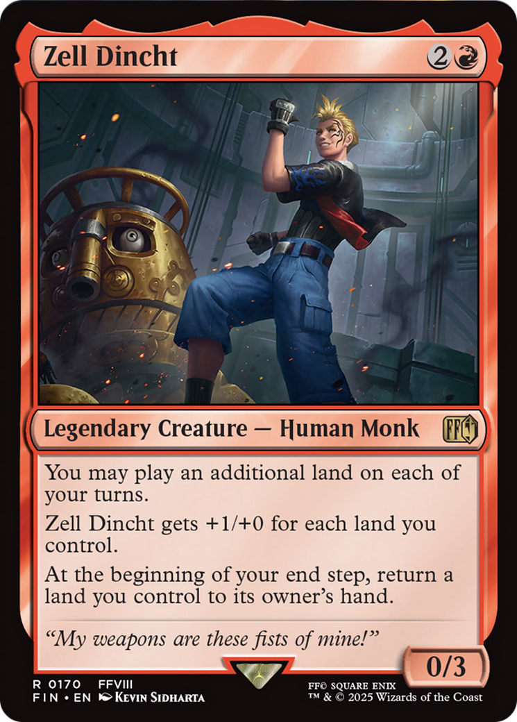 Zell Dincht Card Image