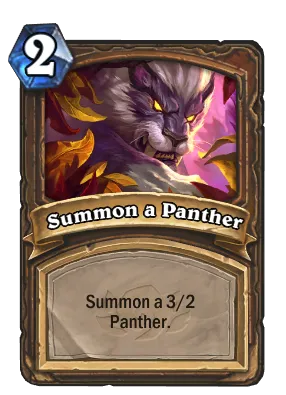 Summon a Panther Card Image