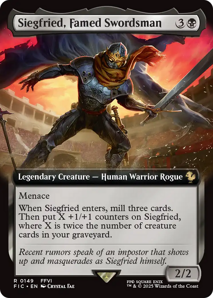 Siegfried, Famed Swordsman Card Image