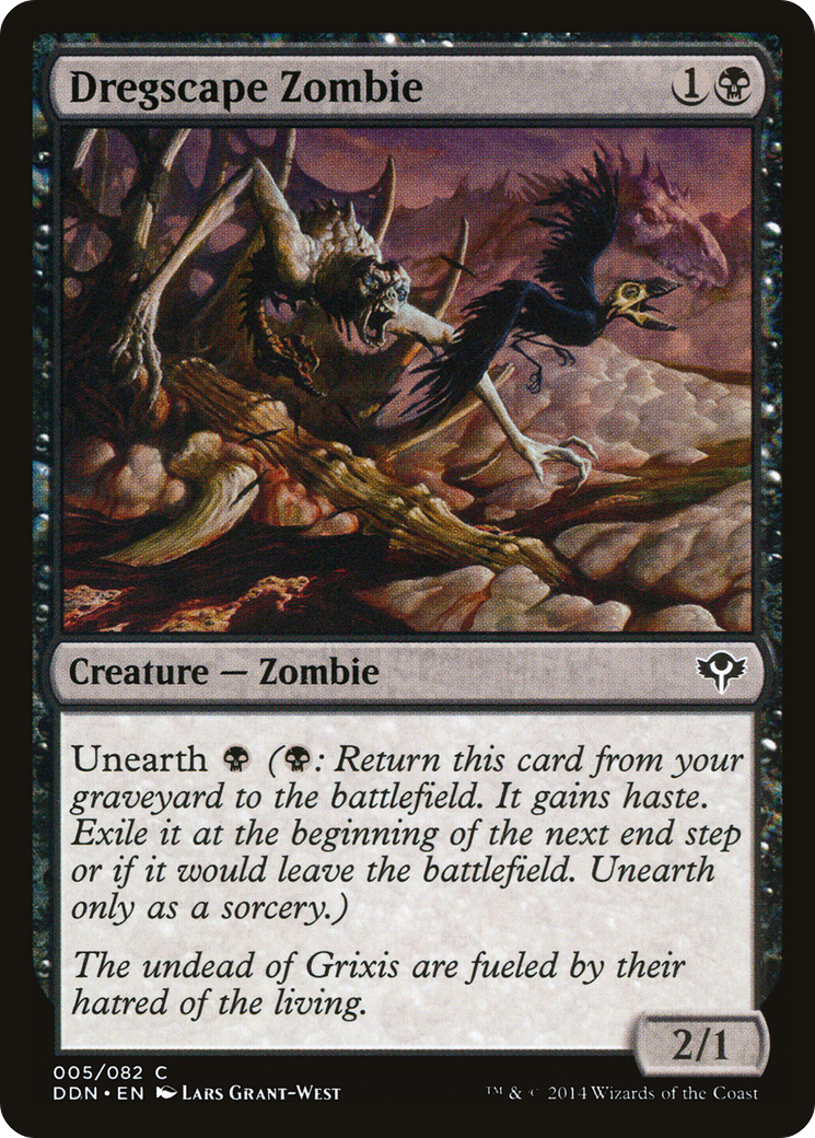 Dregscape Zombie Card Image