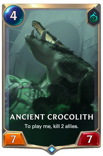 Ancient Crocolith Card Image