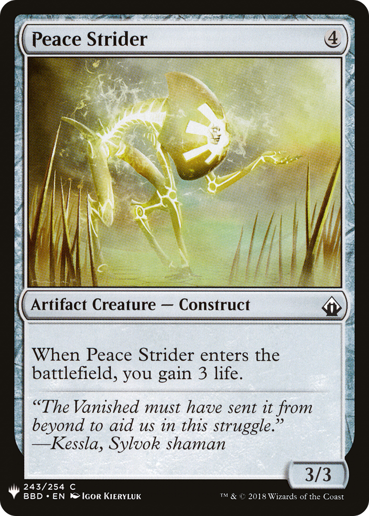 Peace Strider Card Image