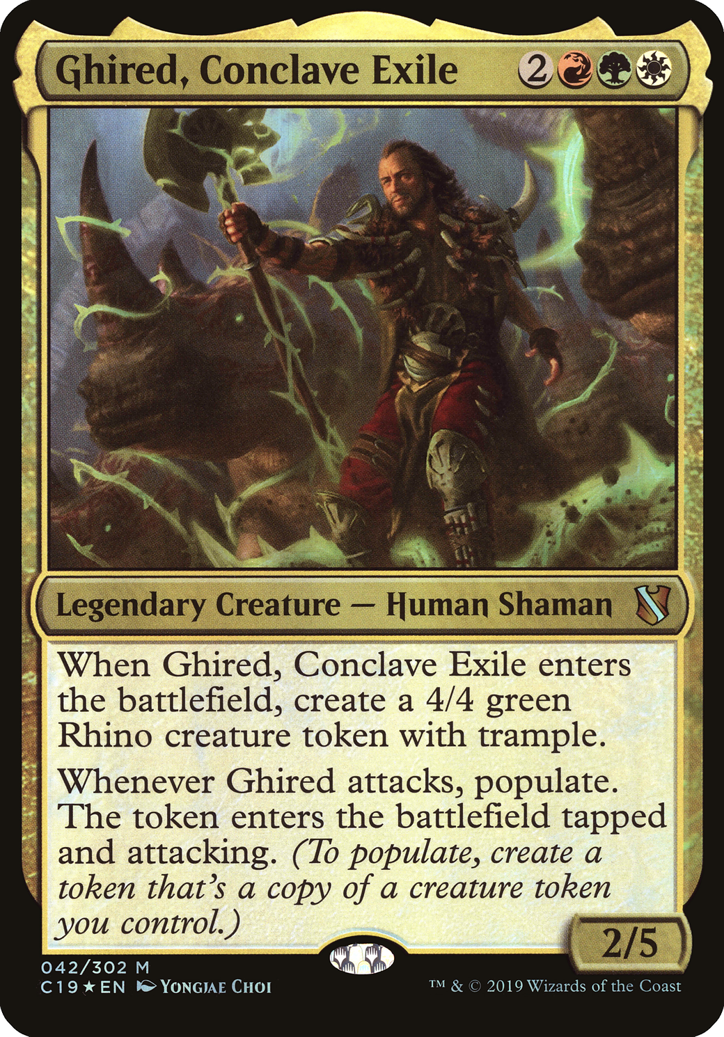 Ghired, Conclave Exile Card Image