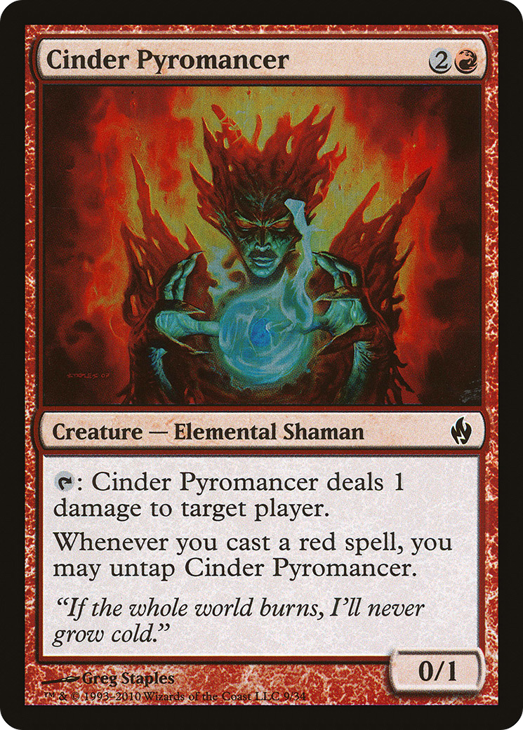 Cinder Pyromancer Card Image