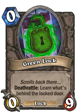 Green Lock Card Image