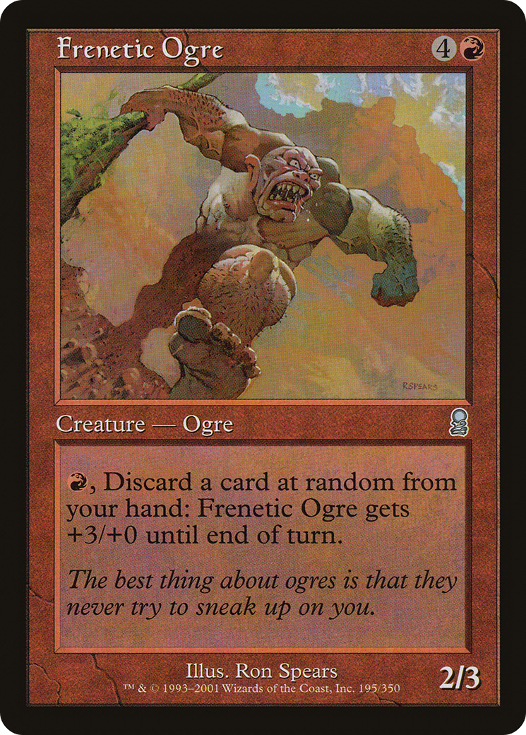 Frenetic Ogre Card Image