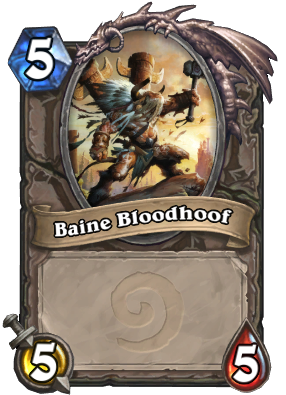 Baine Bloodhoof Card Image