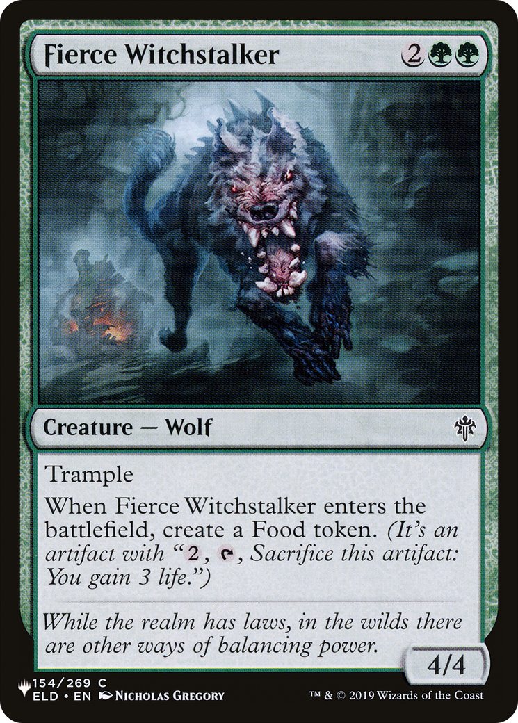 Fierce Witchstalker Card Image