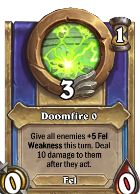 Doomfire {0} Card Image