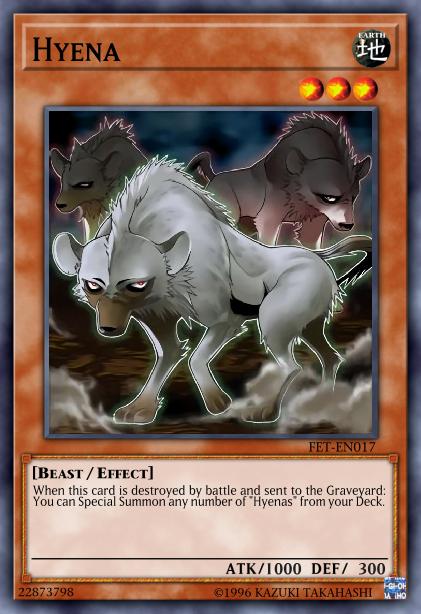 Hyena Card Image