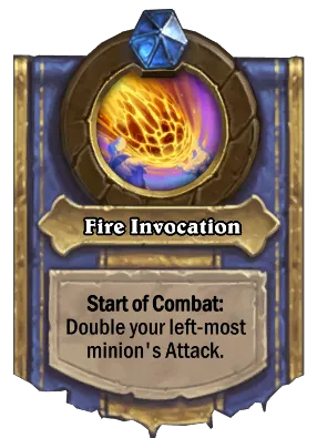 Fire Invocation Card Image