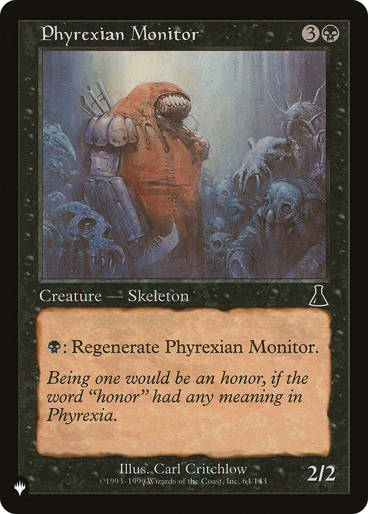 Phyrexian Monitor Card Image