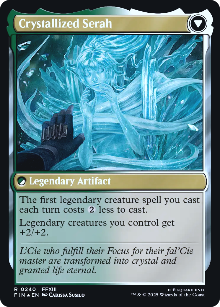 Serah Farron // Crystallized Serah Card Image