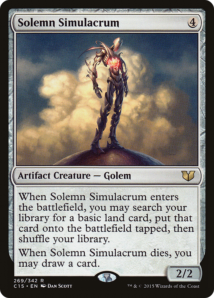 Solemn Simulacrum Card Image