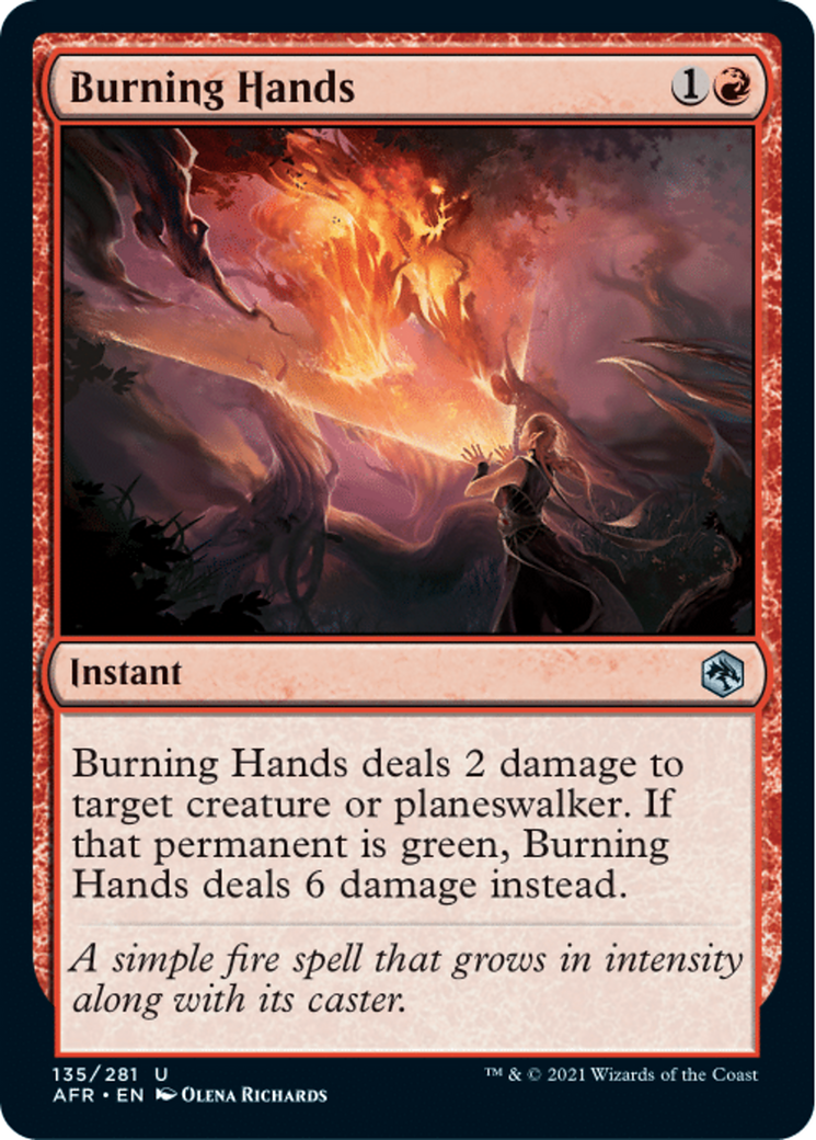 Burning Hands Card Image
