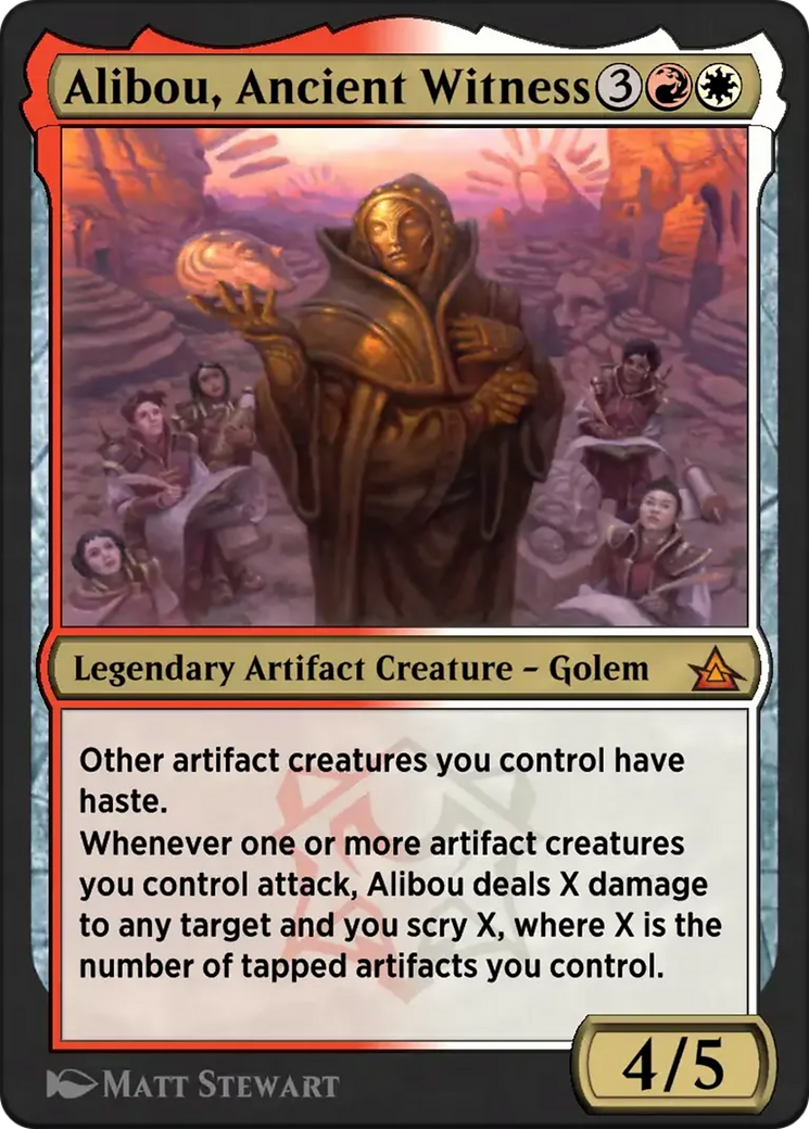 Alibou, Ancient Witness Card Image