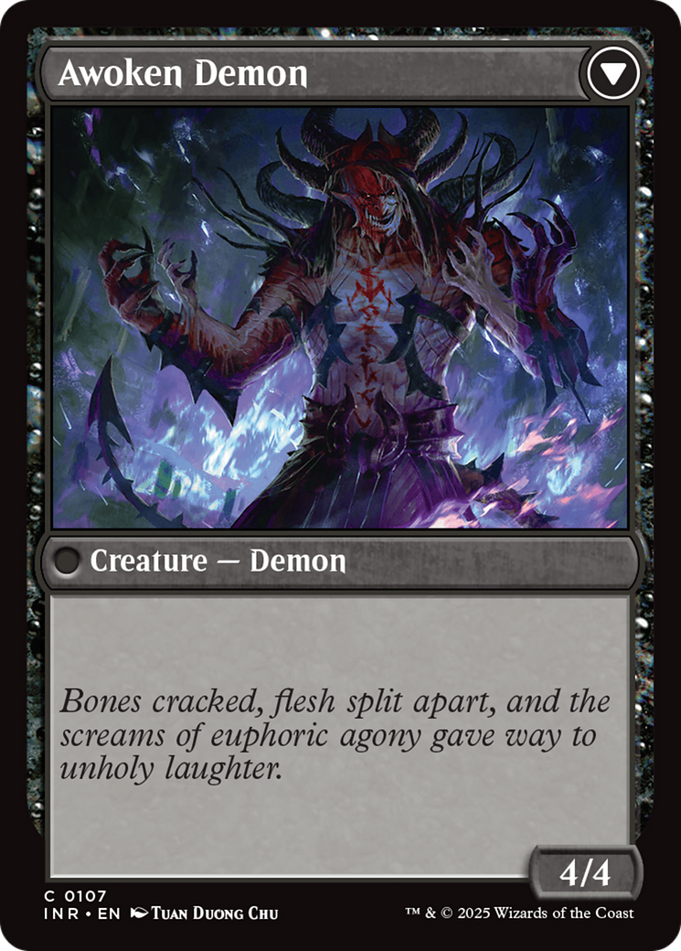 Ecstatic Awakener // Awoken Demon Card Image