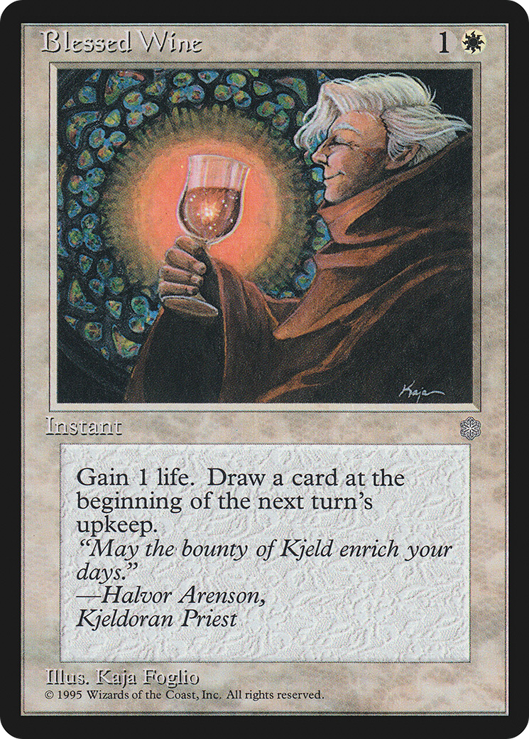 Blessed Wine Card Image
