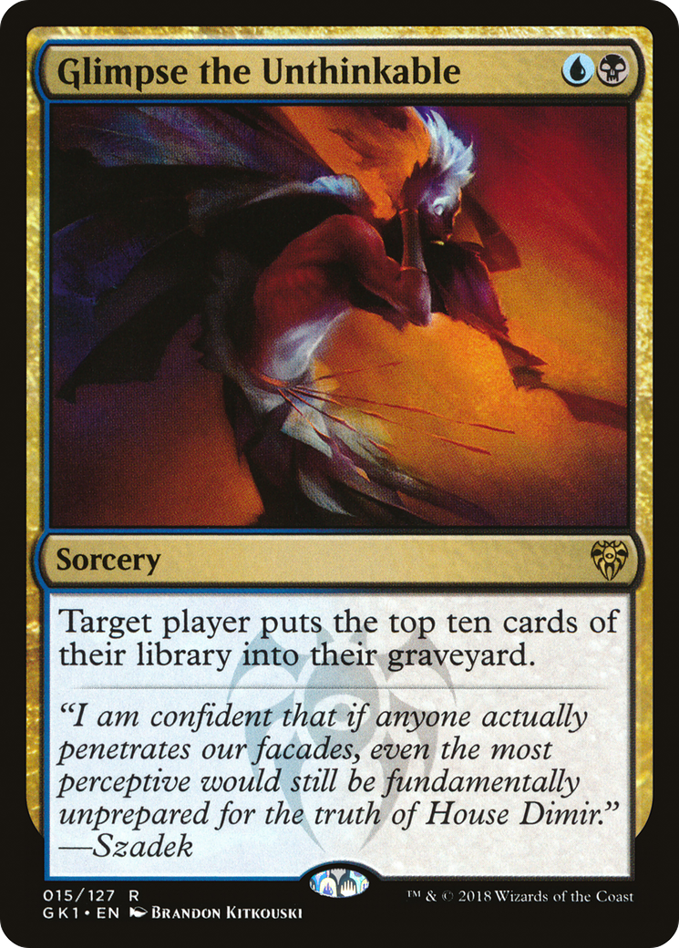 Glimpse the Unthinkable Card Image