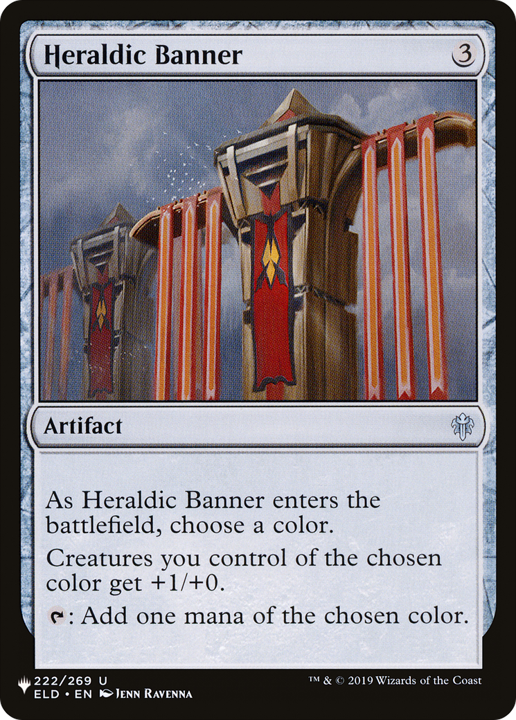 Heraldic Banner Card Image