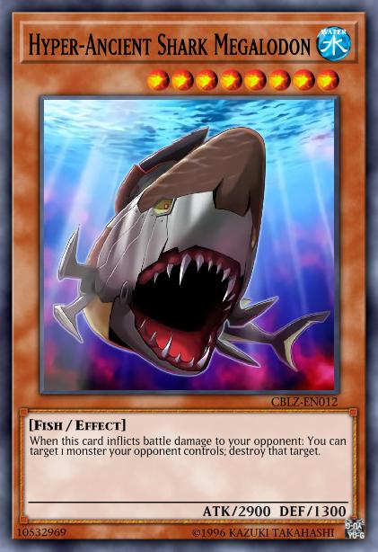 Hyper-Ancient Shark Megalodon Card Image