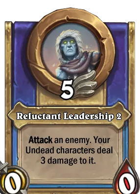 Reluctant Leadership 2 Card Image