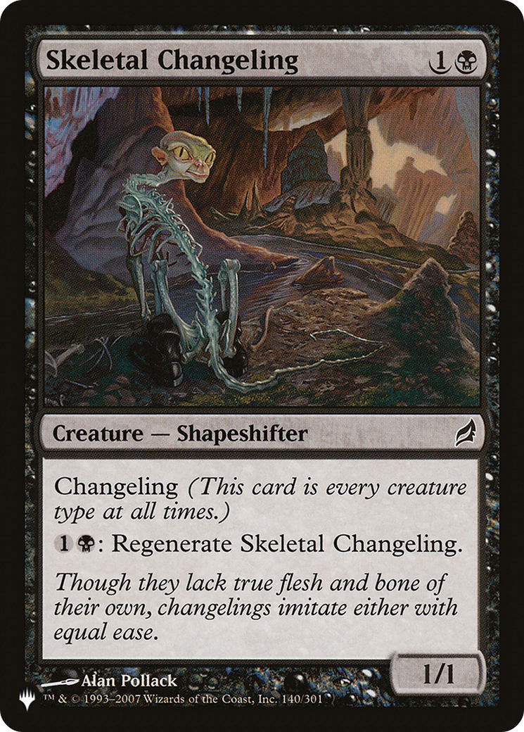 Skeletal Changeling Card Image