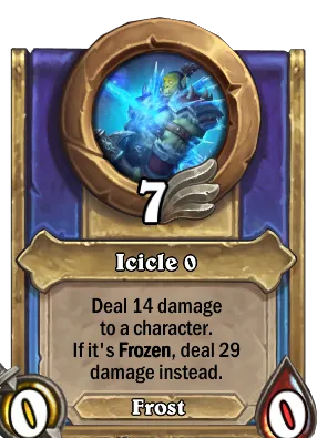 Icicle {0} Card Image