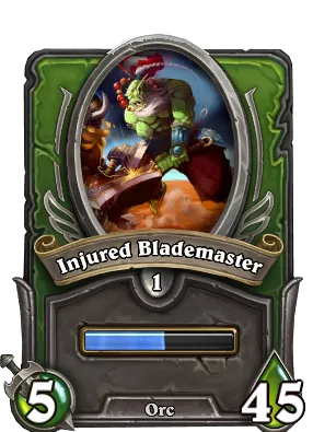 Injured Blademaster Card Image