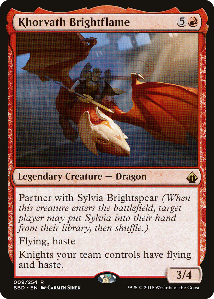 Khorvath Brightflame Card Image