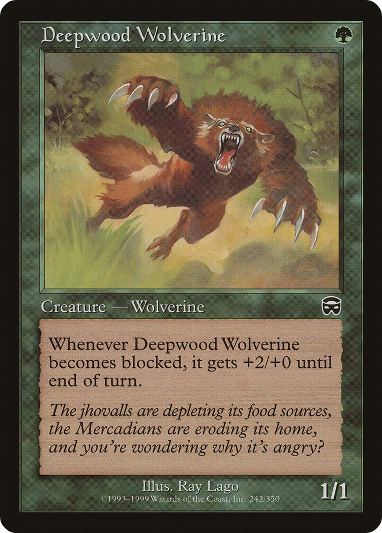 Deepwood Wolverine Card Image