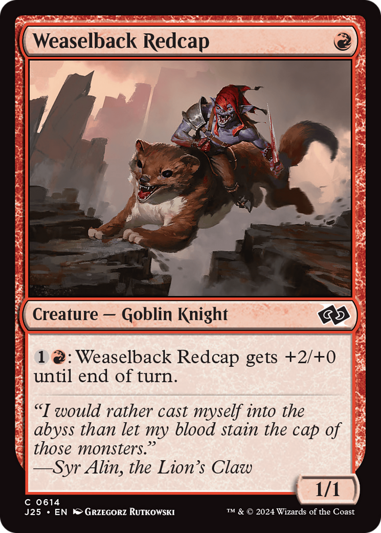 Weaselback Redcap Card Image