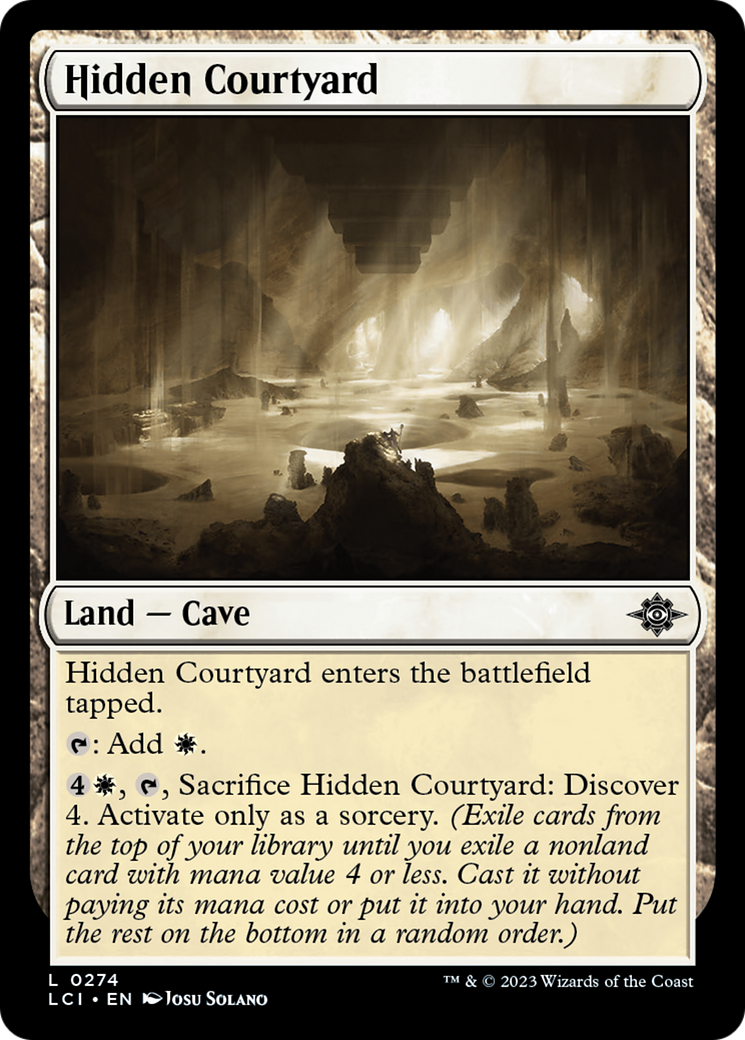 Hidden Courtyard Card Image