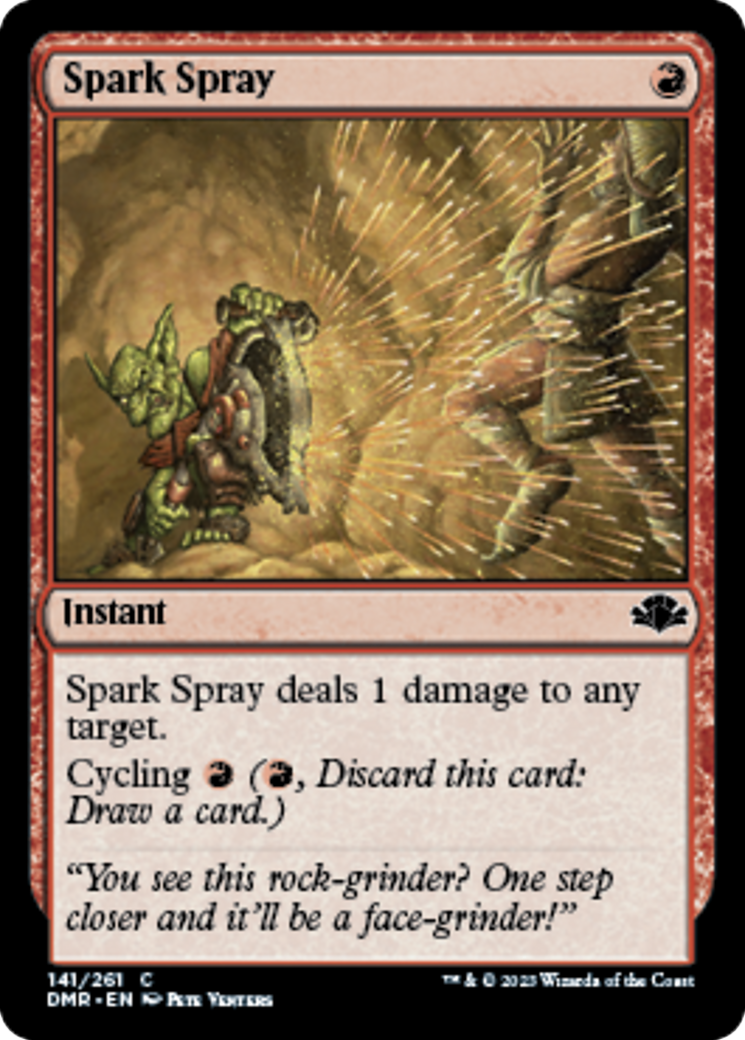 Spark Spray Card Image