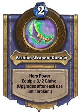 Fashion Weapon (Rank 2) Card Image