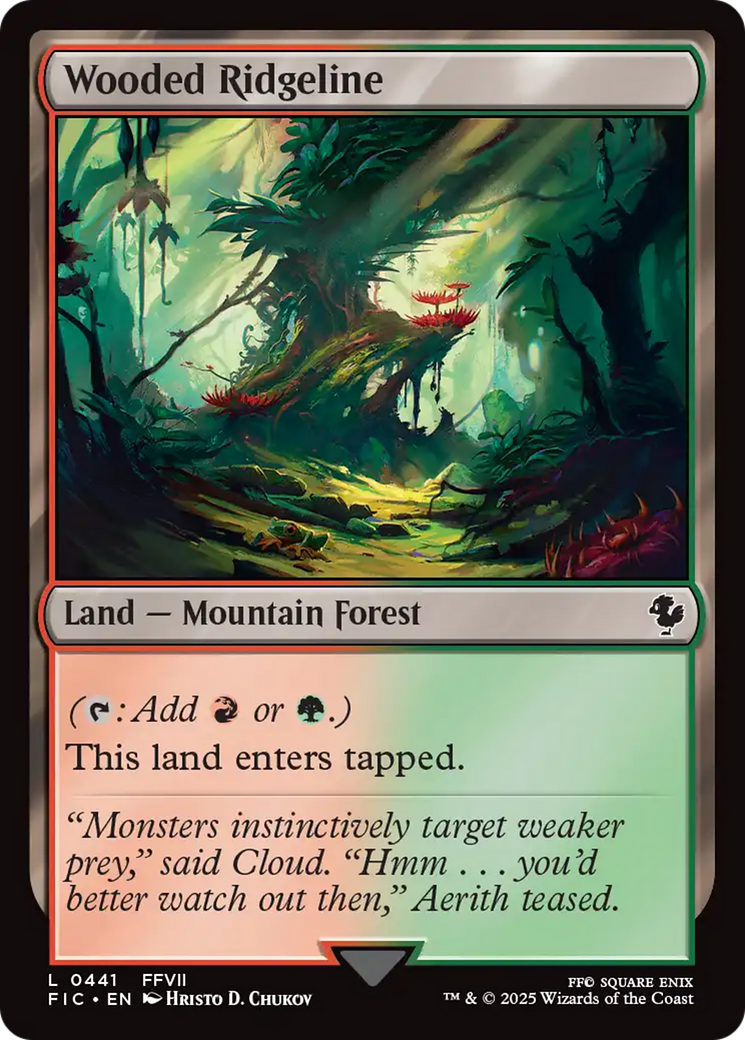 Wooded Ridgeline Card Image